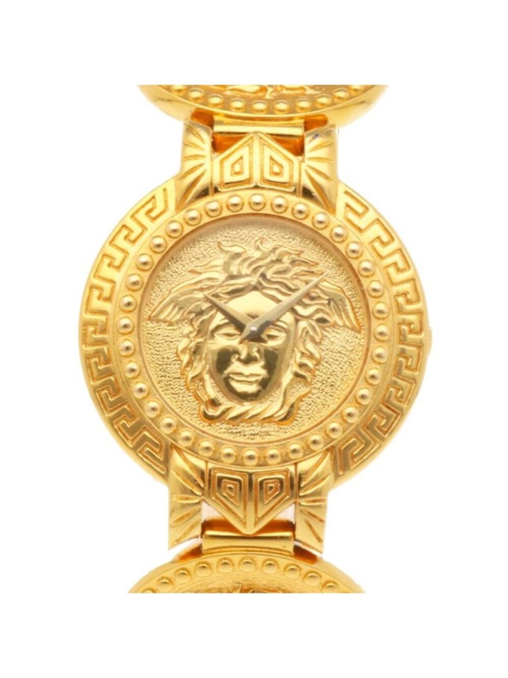 Versace Watch Quartz Gold